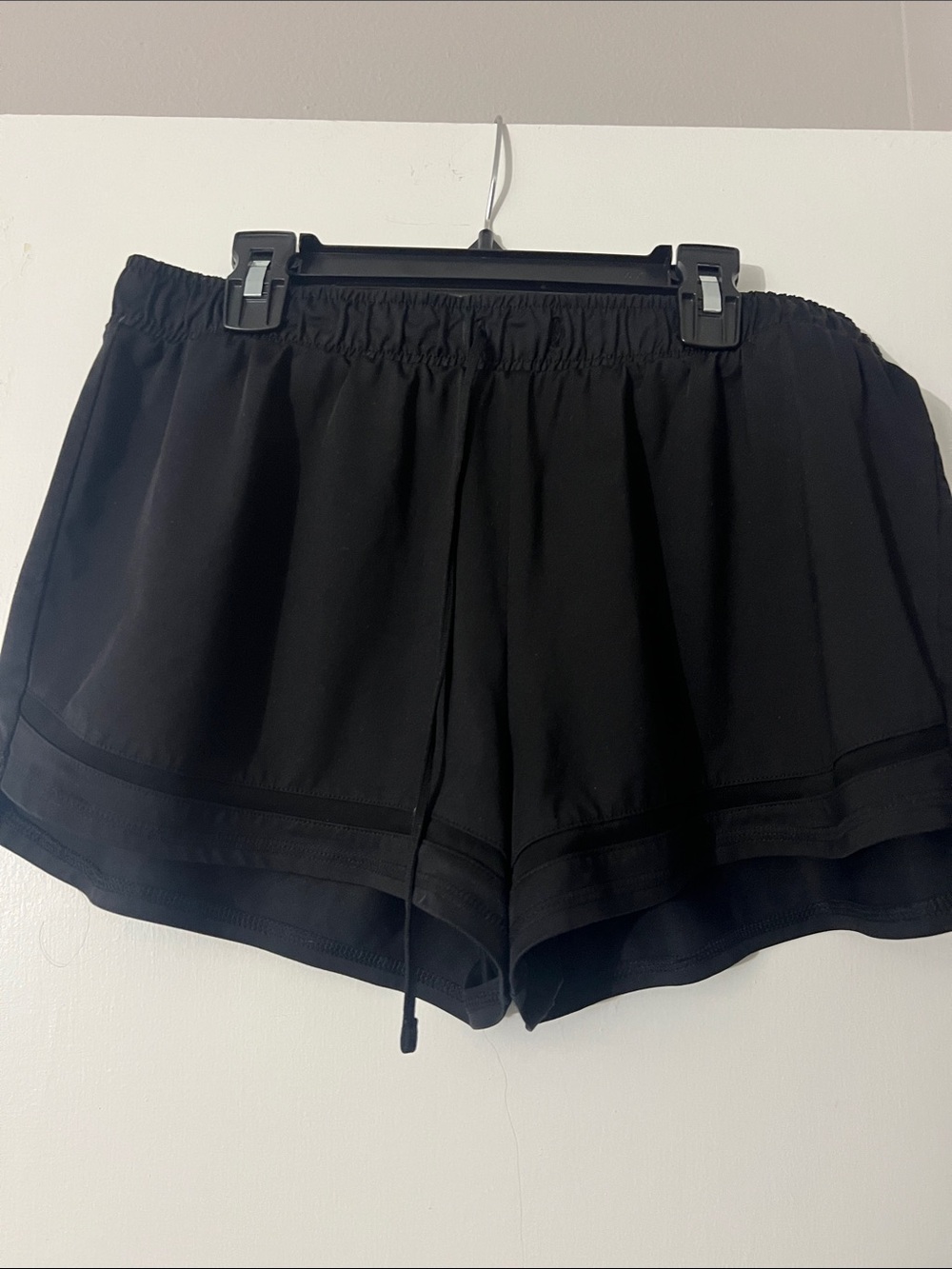 SO Black Women's Athletic Drawstring Shorts